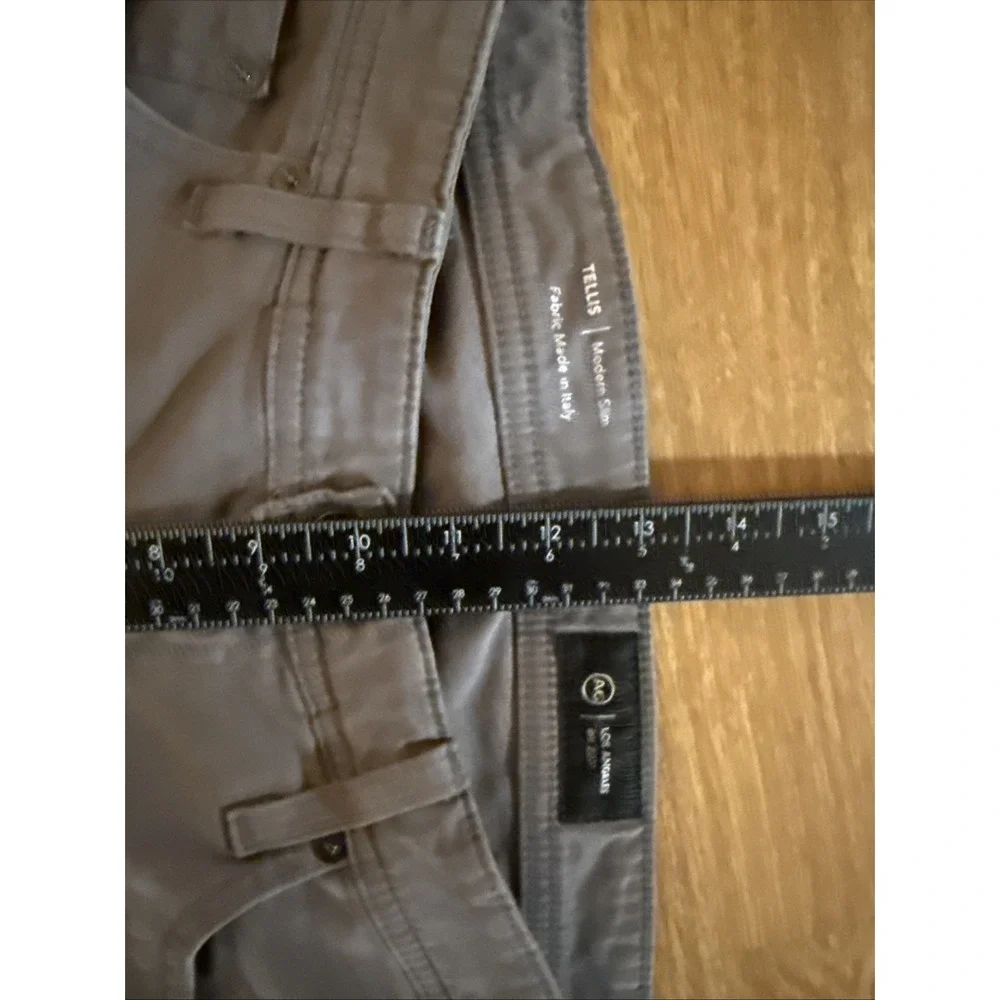 AG Adriano Goldschmied Pants Men's Gray Tellis 34x34 (Act‎ 35x30) Modern Slim
